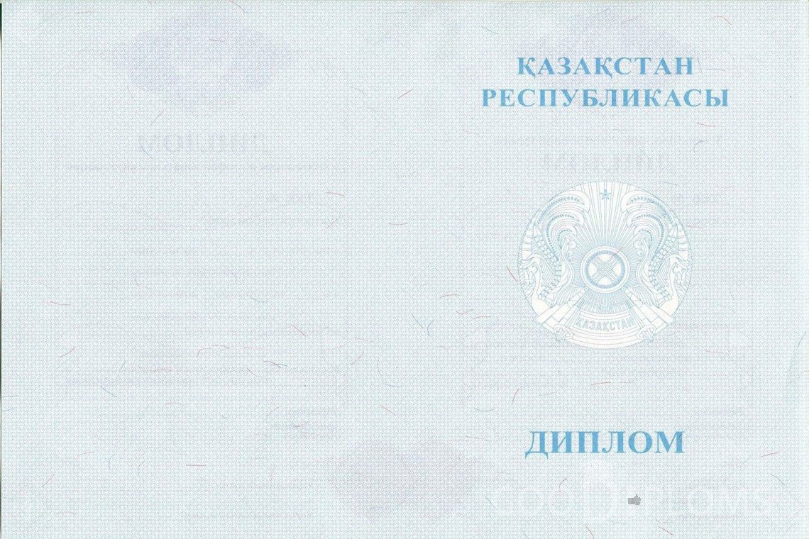 Казахский диплом магистра - Обратная сторона- Уфу